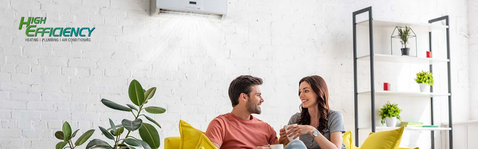 Mini-split system installed in a Cape Cod home living room